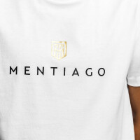 Herren T-Shirt mit Mentiago Logo Weiß 5
