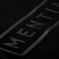 Herren T-Shirt mit gummiertem Logo Schwarz 2XL 4