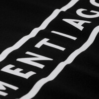 Herren T-Shirt mit beflocktem Print Schwarz 2XL 2