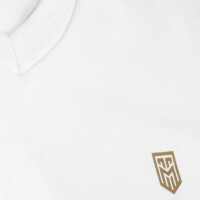 Herren T-Shirt mit V-Ausschnitt Weiß M 1