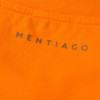 Herren T-Shirt mit V-Ausschnitt Orange 3XL 1
