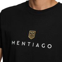 Herren T-Shirt mit Mentiago Logo Schwarz XL 3