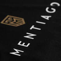 Herren T-Shirt mit Mentiago Logo Schwarz 2XL 2