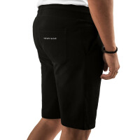 Shorts für Herren mit bedruckten MENTIAGO Wappen Schwar