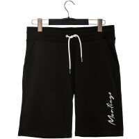 Shorts für Herren mit gesticktem MENTIAGO Logo Schwarz 