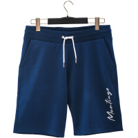 Shorts für Herren mit gesticktem MENTIAGO Logo Navyblau