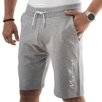 Shorts für Herren mit gesticktem MENTIAGO Logo Melange 
