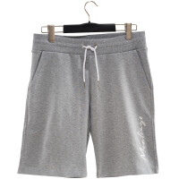 Shorts für Herren mit gesticktem MENTIAGO Logo Melange 