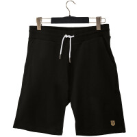 Shorts für Herren mit bedruckten MENTIAGO Wappen Schwar