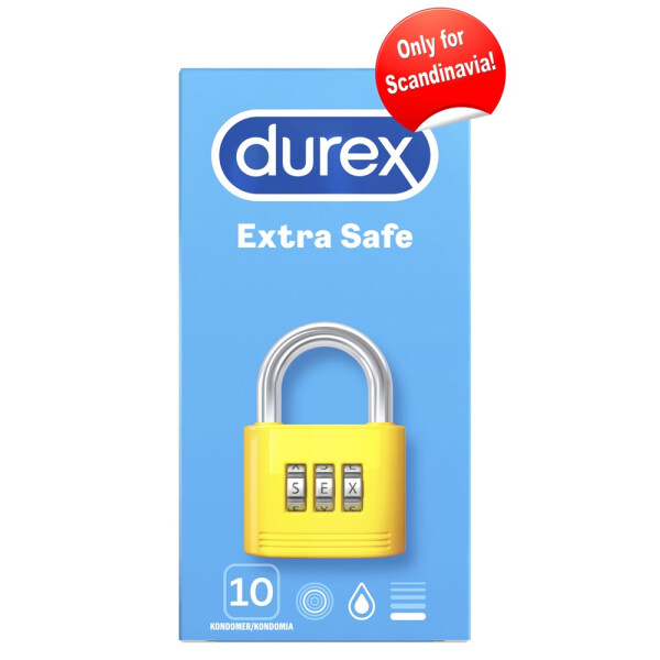 N Durex Extra Safe 10