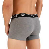 3er-Pack Boxershorts mit Logomuster Melange