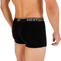 3er-Pack Boxershorts mit Logomuster Schwarz 2XL 4