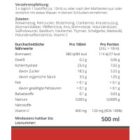 Herbacetum Vitalessig Cranberry 500ml – Fruchtiger Kräuteressig für Genießer