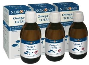 NORSAN Omega-3 Total 200ml Naturell 3’er Pack