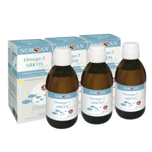 NORSAN Omega-3 Arktis 200ml 3’er Pack ohne Vitamin D3