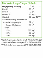 Second NORSAN Omega-3 Vegan 100ml