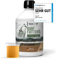 ReaVET BARF Futteröl 500ml – Natürliche Öl-Mischung für Hunde