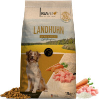 Trockenfutter Landhuhn - mit Reis &