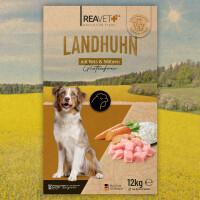 Trockenfutter Landhuhn - mit Reis & Möhren 12kg 4