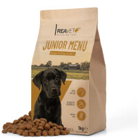 Trockenfutter Junior Menu - Feines Geflügel & Reis 1kg