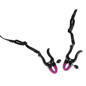 BK pearl string&silicone clamp