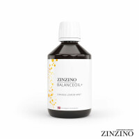 ZINZINO BalanceOil+ Orange Zitrone Minze 300 ml – Hochwertiges Omega-3-Öl
