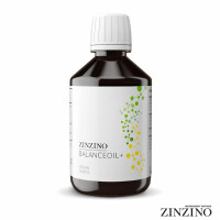 ZINZINO BalanceOil+ Vegan Zitrone 300 ml – Pflanzliche Omega-3-Ergänzung