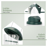 Vogelfuttersäule 20 cm – Kompakte Futterstation für Balkon & Garten 2