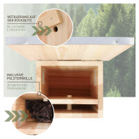 Hummelhaus mit Metalldach - FSC-Holz, inkl. Ratgeber & Material 3