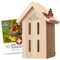 Schmetterlingshaus aus FSC Holz inkl.