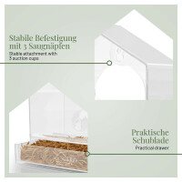 Second Fenster-Futterhaus Clever mit