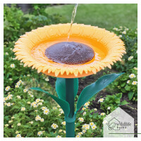 Futterblume mit Steckstab für Wildvögel, höhenverstellbar 60cm