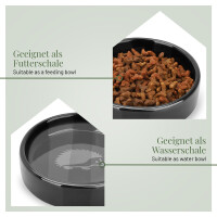 Second Igel Futterschale + Trinkschale Set aus
