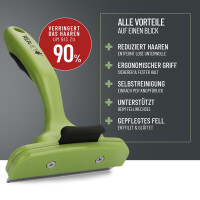 REAVET Unterwollkamm L mit Selbstreinigung – Bis zu 90