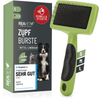 REAVET Zupfbürste S – Professionelle Fellpflege f