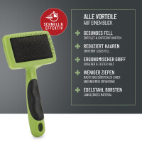 REAVET Zupfbürste S – Professionelle Fellpflege f