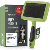 REAVET Zupfbürste Größe L - Für Hunde &
