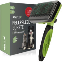 REAVET Fellpflegebürste mit