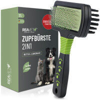 REAVET Zupfbürste 2in1 für Hunde