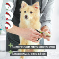 REAVET Krallenschere S für präzise Pflege kleiner Haustierpfoten