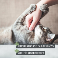 REAVET Krallenschere S-XL mit Safe Cut & Krallenfeile - Für Hunde & Katzen