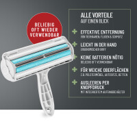 Tierhaarentferner FusselSchreck - Wiederverwendbar, Effektiv, Ergonomisch
