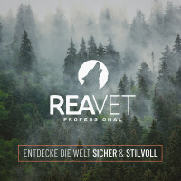 REAVET Schleppleine 5 Meter Neon Orange - Robust & Komfo