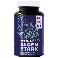 Algen Stark Vegane Omega-3 – Omega-3 aus Algenöl für Ihre Ernährung 60 Kapseln