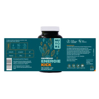 Energie Kick Magnesiumcitrat – Für mehr Energie, Muskeln und mentale Balance 240 Kapseln