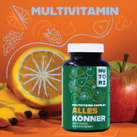 Multivitamin-Komplex – Mit 13 Vitaminen und Mineralstoffen für Vitalität & Wohlbefinden 180 Kapseln