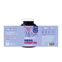 Nutori Mega Creatin in Kapselform 600 Kapseln 2