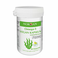 NORSAN Omega-3 Vegan 80 Kapseln -Pflanzliches
