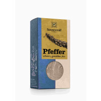 Pfeffer schwarz gemahlen bio 50 g –