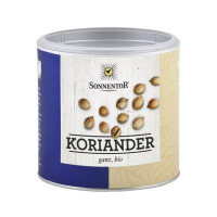 Koriander ganz bio 160 g Gastrodose –